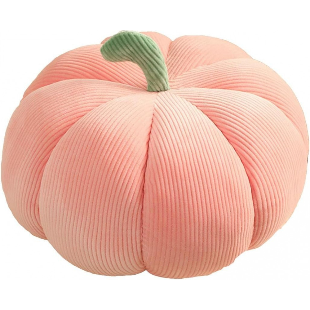 PUMPKIN sütőtök formájú díszpárna 35 cm,, rózsaszín