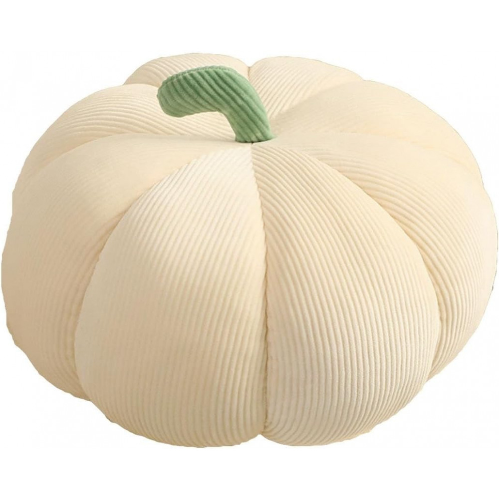 PUMPKIN sütőtök formájú ülőpárna 55 cm, krémszínű