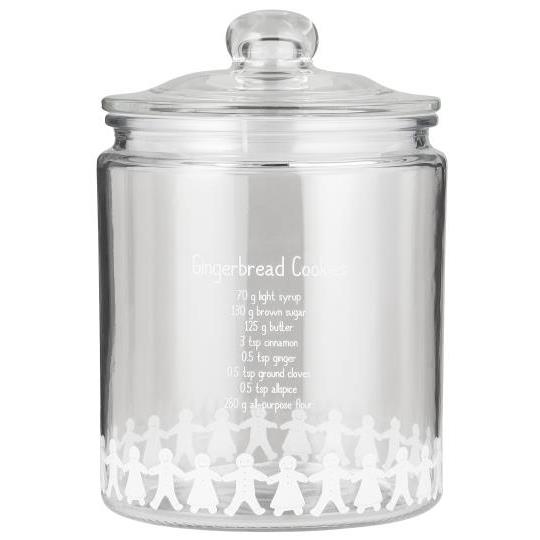 IB Laursen Üveg tároló GINGERBREAD COOKIES 1900 ml
