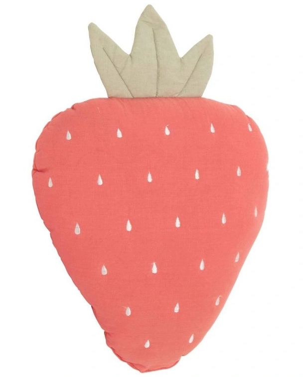 Gyermek díszpárna STRAWBERRY 47x38 cm