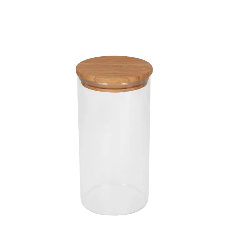 Üvegedény bambusz fedéllel BRABANTIA, 1100 ml