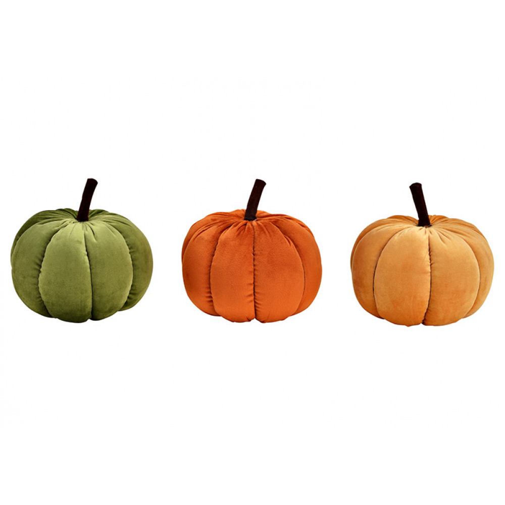 Sütőtök dekoráció PUMPKIN 14x18 cm - többféle színben Szín: Piros