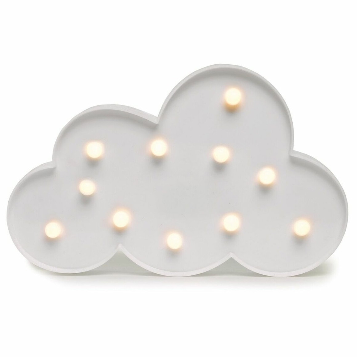 LED gyereklámpa FELHŐ, 29,5 cm
