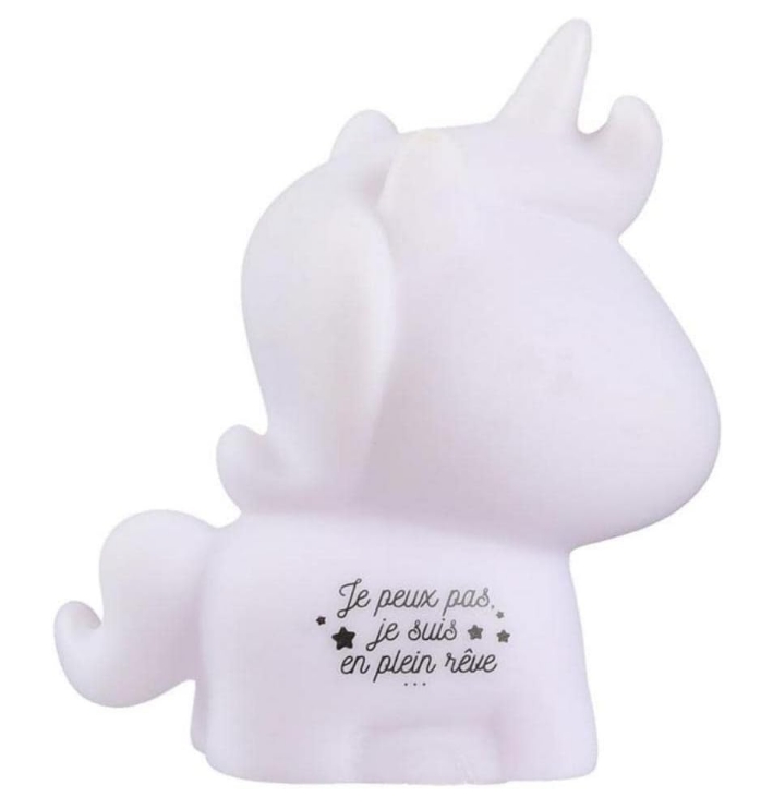 LED gyerek éjjeli lámpa UNICORN 10x7,5 cm