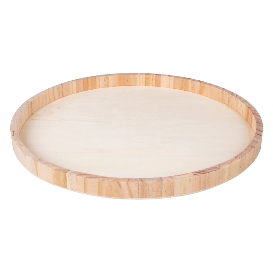 Kerek fa tálca TIMBER RING