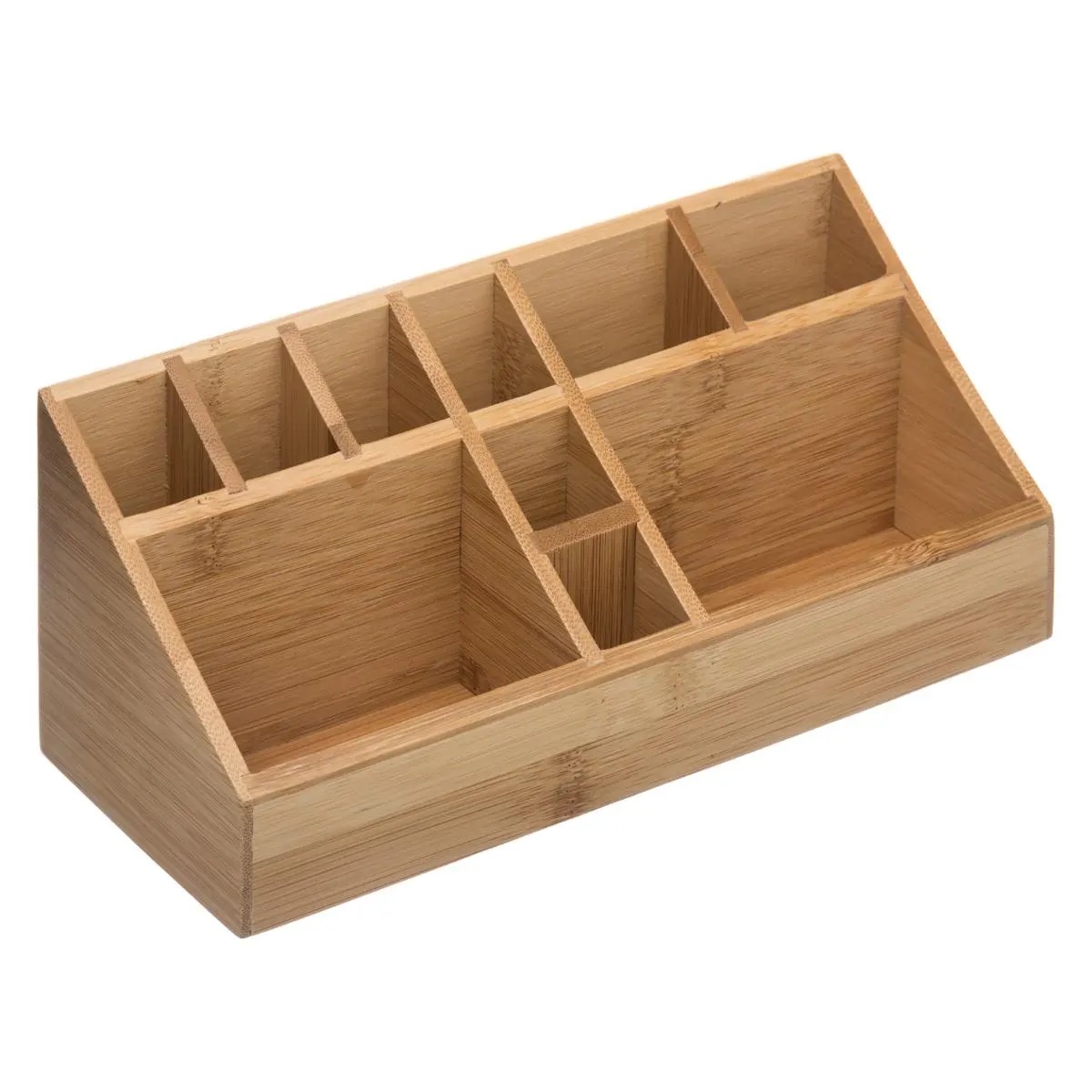 Bambusz szervező 10 rekesszel TRIANGLE 23x9,5 cm