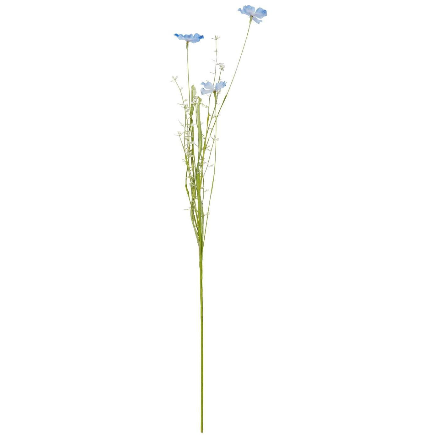 IB Laursen Művirágok kék/fehér árnyalatok 75 cm akciós termékkép 1