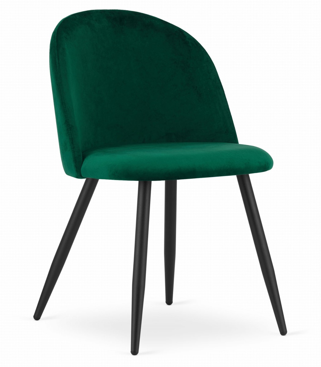 Zöld bársony szék BELLO akciós termékkép 1