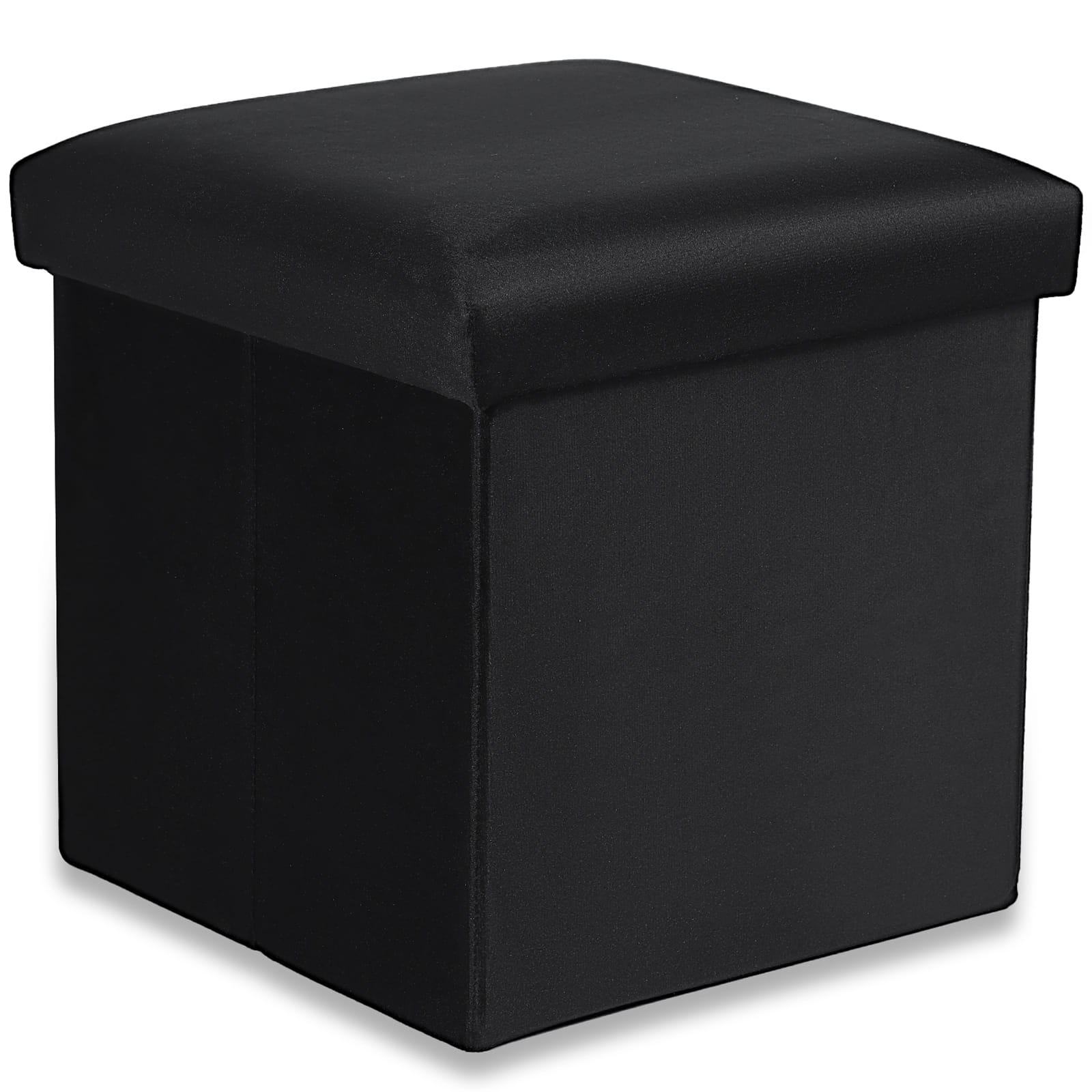 Fekete összecsukható kialakítás CUBEXO VELVET M akciós termékkép 1