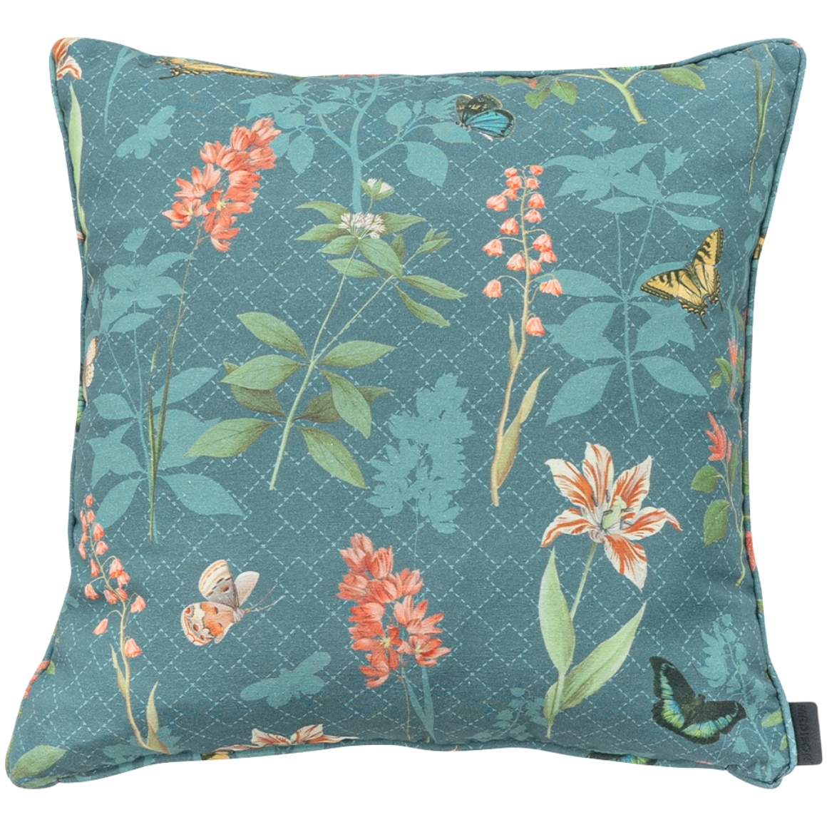 Dekoratív párna MADISON PIPING 50x50 cm, kék