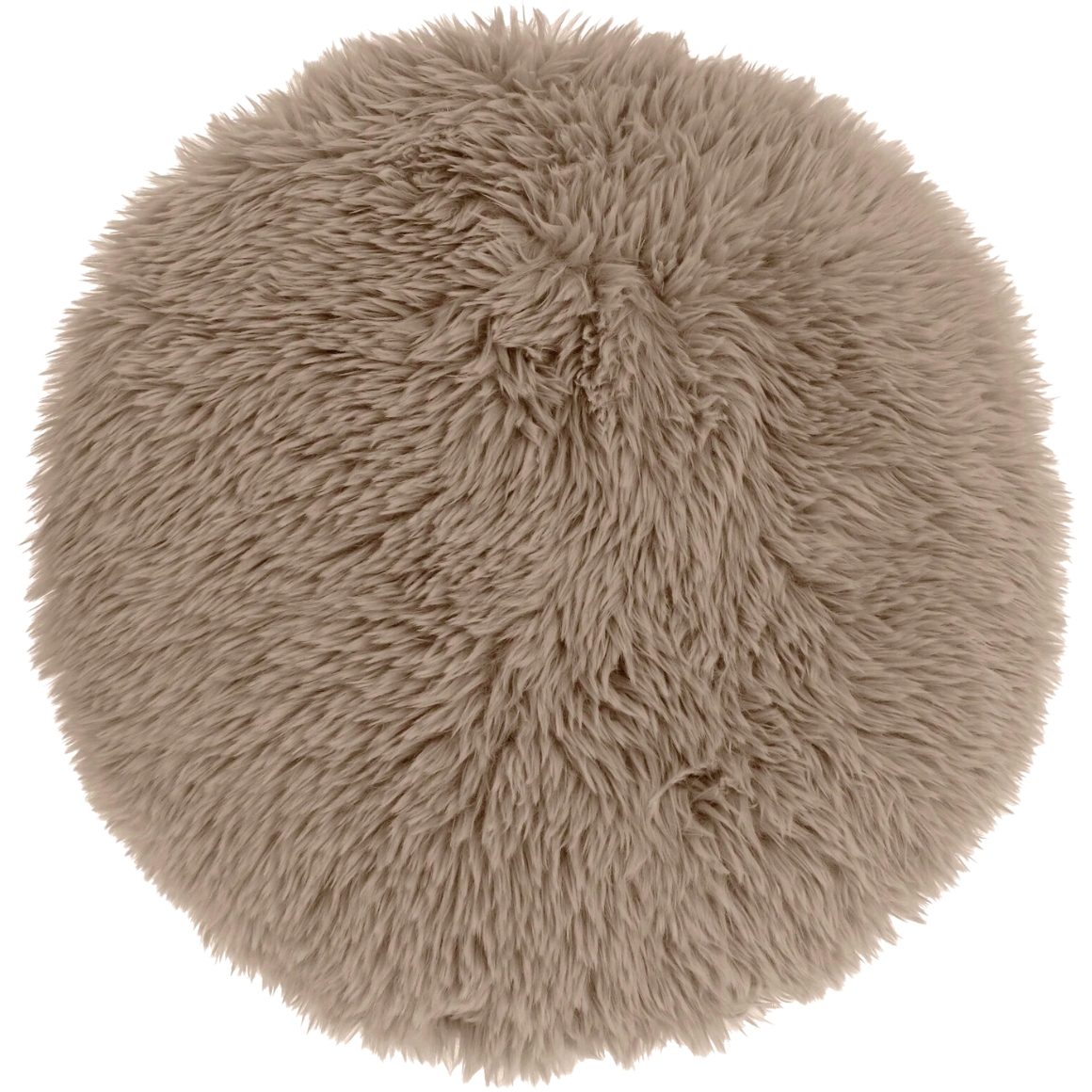 Kerek díszpárna MATS 40 cm, taupe akciós termékkép 1