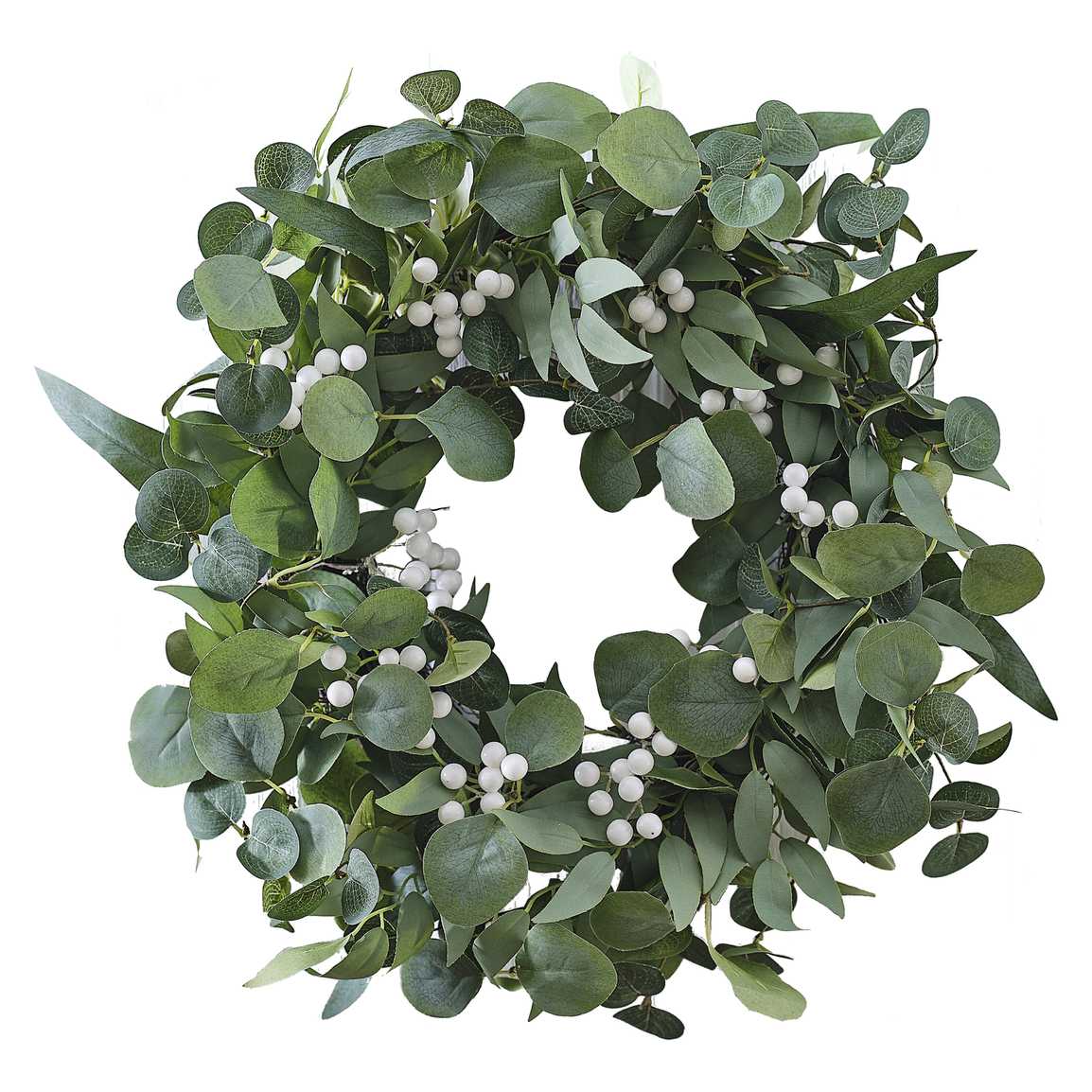 Ajtókoszorú EUCALYPTUS Ø50 cm zöld akciós termékkép 1
