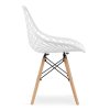 3559 krzeslo OSLO biale prawy bok