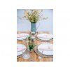 62799 2 modry smaltovany dzban brooch