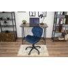 64313 11 tmave modre kancelarske kreslo noto velvet