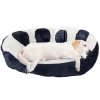66454 1 plysovy pelisek pro psa kocku pawnest 60 cm modry