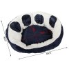 66454 5 plysovy pelisek pro psa kocku pawnest 60 cm modry