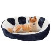 66454 7 plysovy pelisek pro psa kocku pawnest 60 cm modry