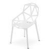 3407 krzeslo ESSEN biale lewy skos gora czarne stopki