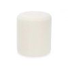 67971 bily plysovy taburet sheepish