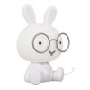 LED noční světlo HOPPY ve tvaru králíčka s brýlemi, napájené přes USB. Ideální do dětského pokoje.