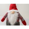 Dekorativní trpaslík GNOME 90 cm, červený do vánoční výzdoby