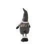 Dekorativní trpaslík GNOME 90 cm, šedý do elegantního interiéru