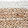 Stylové jutové koše SEAGRASS – sada 3 kusů, přírodní bílá