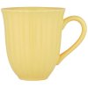 Žlutý keramický hrnek MYNTE LEMONADE s elegantními vroubky