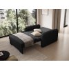 Multifunkční rozkládací křeslo LAINE černé do menšího bytu
