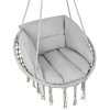 Pohodlné křeslo KOLUMBIA v boho stylu – polstrované posezení pro relax i houpání.