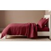 Mušelinové povlečení MOELLIN vínové pro klidný spánek