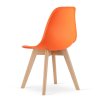 98ec417486f299b2d1a3KITO jídelní židle oranžová s přírodními nohami z buku11a446584e30