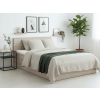 Postel SOFIA 120 x 200 cm dub sonoma s moderním přírodním dekorem