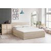Postel SOFIA 140 x 200 cm dub sonoma – pohodlné lůžko pro dva