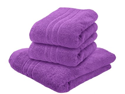 Prosop Comfort Maxi 100x180 cm, violet, 100% bumbac - extra mare, ultra moale, absorbție excelentă.