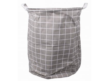 Cos pentru jucarii si rufe Culoare alb-gri, CUBE