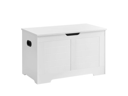Úložný box LEHAC s víkem, bílý, 80x40x46 cm – elegantní a praktické řešení pro váš domov.