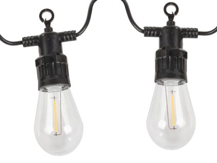 Stylová závěsná LED světelná girlanda BRELLAC pro venkovní i vnitřní použití