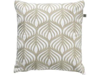 Dekorační povlak na polštář INGRID 45x45 cm – elegantní béžový vzor