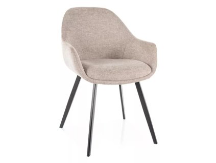 Elegantní jídelní židle VINTO BREGO béžová – pohodlí a styl v jednom