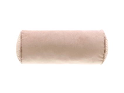 Válcový polštář SILIA 45x20 cm starorůžový do ložnice