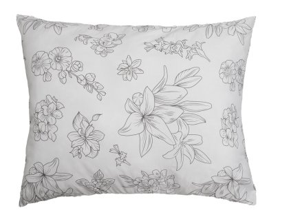 Antialergický polštář SELORA 70x90 cm bílý bez prošití