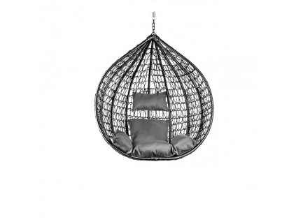 OFERTA Negru scaun suspendat KOKON fara suport II.calitate