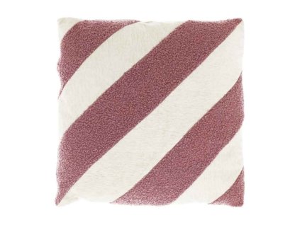 Dekorační polštářek KELLA 45x45 cm v růžovém provedení