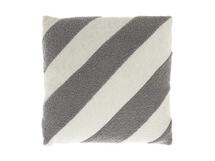 Dekorační polštářek KELLA 45x45 cm v šedém provedení