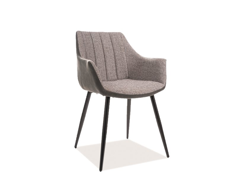 Scaun de masa Culoare Gri / Negru BRUNO