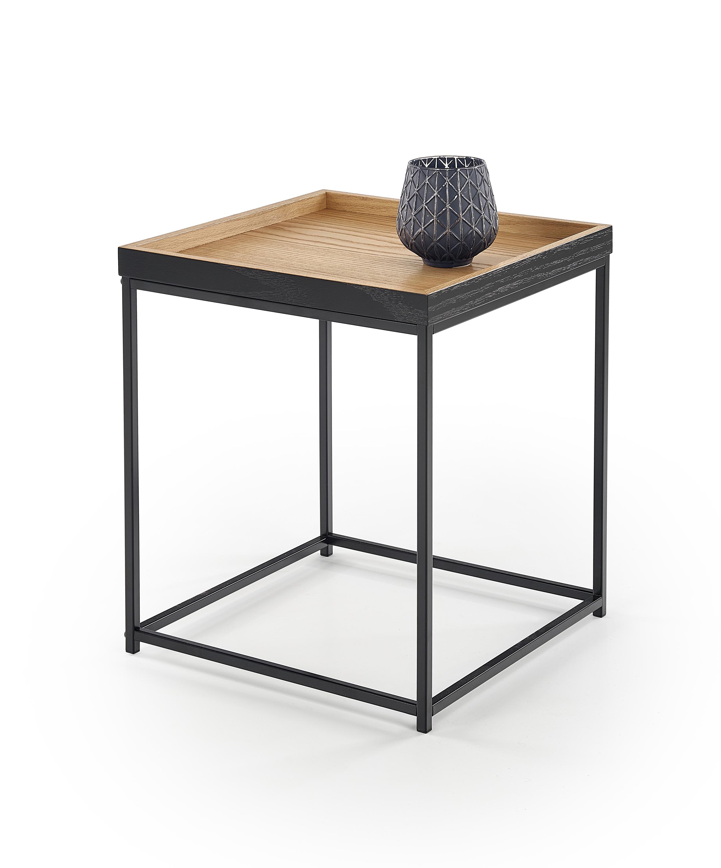 Masuta de cafea Stejar / Negru YAVA