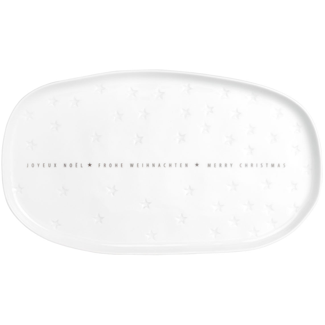 Räder Farfurie ovala din portelan MERRY CHRISTMAS