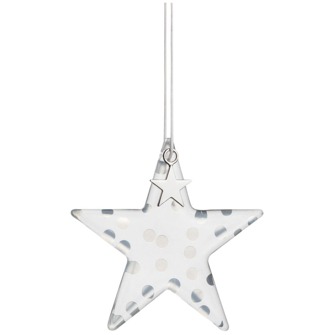 Räder Steaua de sticla Culoare Argintie DOTS